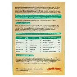 Wombaroo Lorikeet & Honeyeater Food 1.5kg -Bird Food Sales Store 22834 25264 2 1