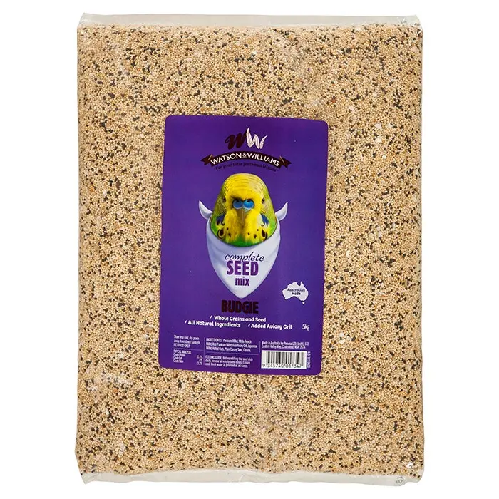 Watson & Williams Complete Seed Mix Budgie 5kg 3 Watson & Williams Complete Seed Mix Budgie 5kg