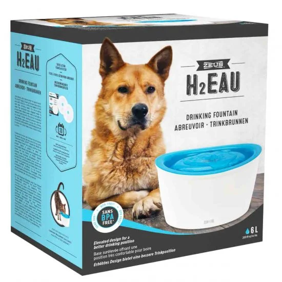 Zeus H2EAN Dog 6L Drinking Fountain 3 Zeus H2EAN Dog 6L Drinking Fountain