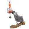 Featherland Paradise Foraging Sphere W/ Bell Bird Toy 25 X 7.5cm -Bird Food Sales Store 96 00611