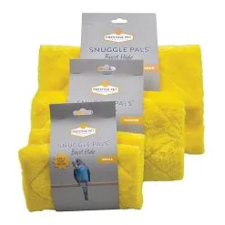 Prestige Pet Products Snuggle Pals Bird Hide Sturdy Plush Cosy Tent Hideaway Yellow Small -Bird Food Sales Store 97 PSP04816 5