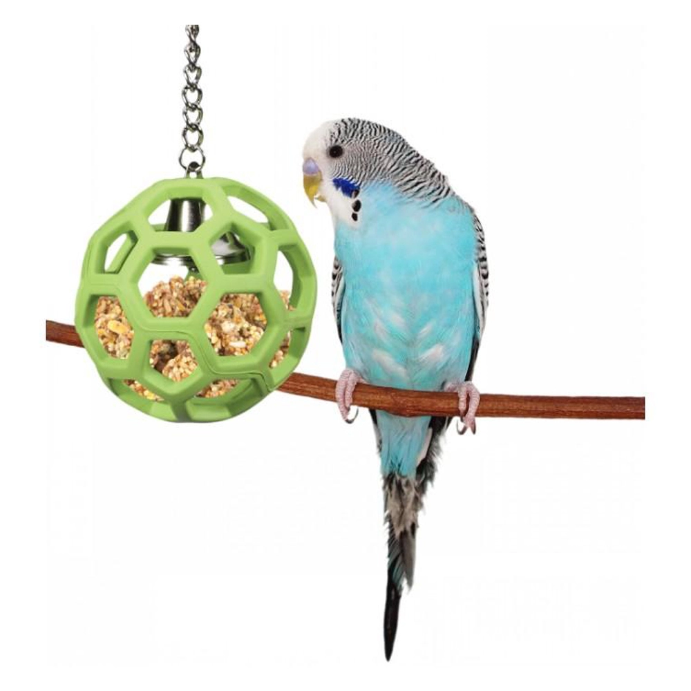 JW Pet Insight Activitoys Hol-ee Roller Treat Dispensing Bird Toy 5 JW Pet Insight Activitoys Hol-ee Roller Treat Dispensing Bird Toy - Image 3