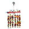 Cheeky Bird Jumbo 6 Stack Wooden Bird Toy W/ Bells -Bird Food Sales Store ACB6SBJ