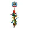 Cheeky Bird Cylinder & Rope Wooden Bird Toy W/ Bell Medium 2 Cheeky Bird Cylinder & Rope Wooden Bird Toy W/ Bell Medium -Bird Food Sales Store ACBCRBM