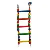 Cheeky Bird Large Parrot 5 Step Ladder Wooden Bird Toy -Bird Food Sales Store ACBLP5SL