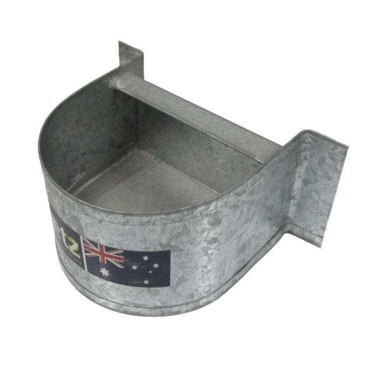 IPetz Flat Back D Shaped Bird Food & Water Feeder 3 Inch 3 IPetz Flat Back D Shaped Bird Food & Water Feeder 3 Inch