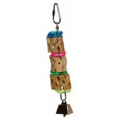 Pollys Pet Cactus Wood Tower Bird Toy Small 3.8 X 15cm -Bird Food Sales Store PS 0714 1