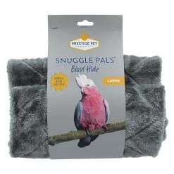 Prestige Pet Products Prestige Pet Snuggle Pals Cosy Tent Bird Hide Grey Small -Bird Food Sales Store PS 2524 1
