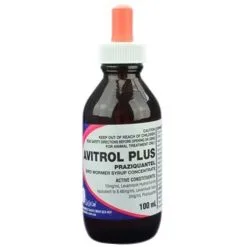 Fido'S Avitrol Plus Broad Spectrum Bird Wormer Syrup Concentrate S5 100ml