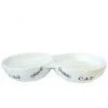Barkley+Bella Dish Ceramic Double FishBone White -Bird Food Sales Store c8894e3c5f1baf0c9df078df97f4f653.image .550x550