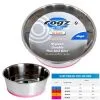 Rogz Bowl Stainless Steel Dog Small Pink 550ml -Bird Food Sales Store efe39b42ce719420698b3b4550496008.image .550x550